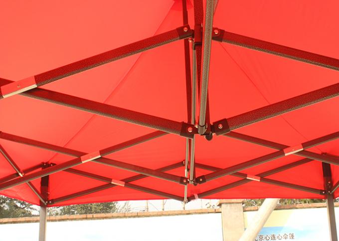 Dye Sublimation Sun Shade Pop Up Canopy , Colorful Marquee Market Gazebo