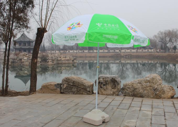 Free Design Big Outdoor Umbrella Outdoor Trade Show With 12*23mm Ribs