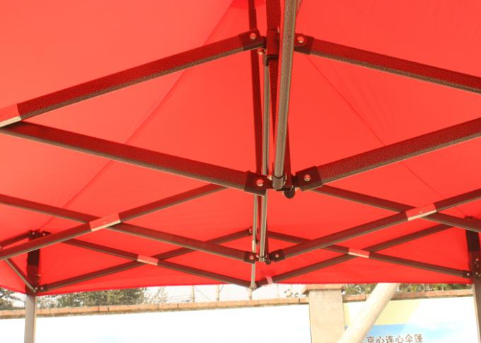 Logo Branded Gazebo Canopy Tent Sun Shelter Dust Resistant , Easy Install