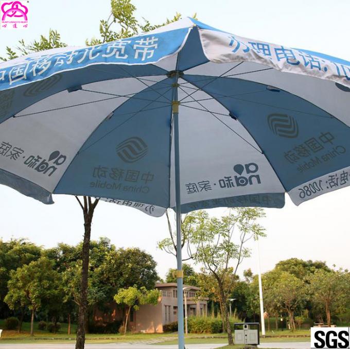 Steel Frame Business Logo Umbrellas Beer Outdoor Beach Umbrella 90cmx8k