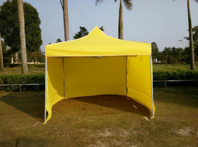 China factory suppliy colourful 3x3m gazebo canopy tent with sidewalls in low price.