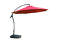 Aluminum Bend Offset Outdoor Hanging Umbrella With Base φ250x245cm Size