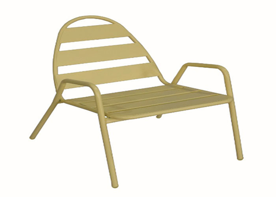 19mm Tube Furniture Steel Patio Chair For Garden Outdoor