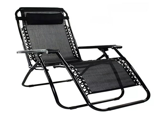 Adjustable Outdoor Furniture Beach Lounger Folding Zero Gravity Chair For Office