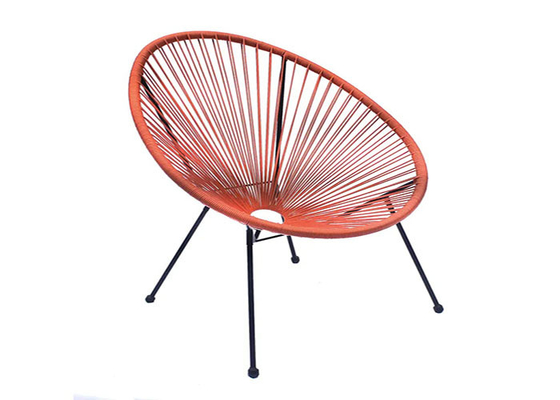 Steel Wicker Rope Patio Outdoor Garden Chair Rattan Acapulco Chair