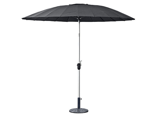 Fiberglass Aluminum Outdoor Sun Umbrella Free Standing Garden Parasol