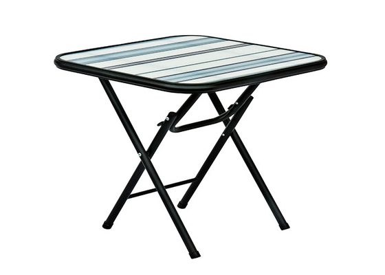 Antirust Garden Steel Table Easy Maintenance For Cafe Terrace