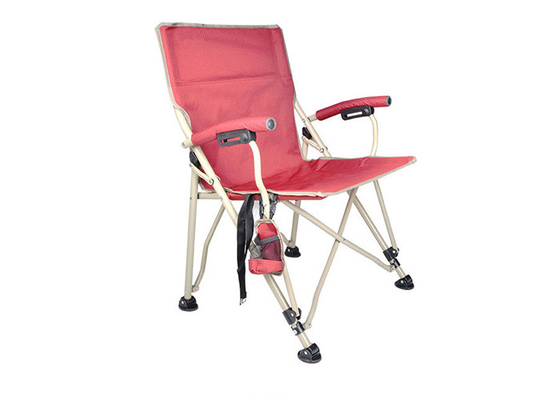 600x300D Polyester Folding Camping Chairs With Padded Armrests