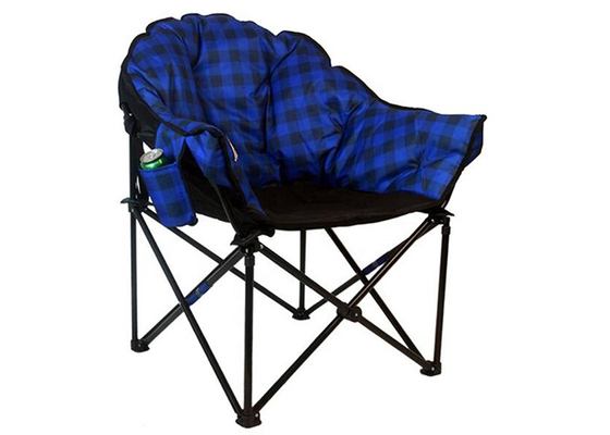 OEM ODM Folding Padded Moon Chair , Padded Moon Camping Chair