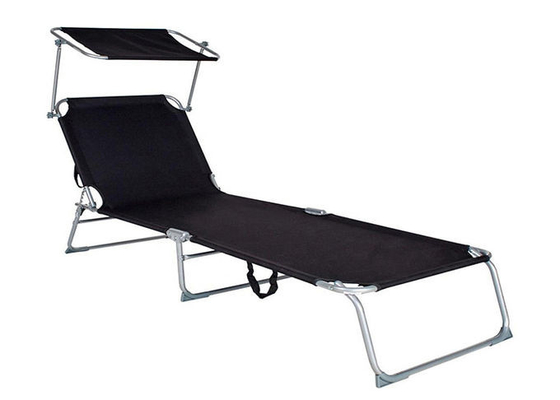 BSCI Outdoor Folding Reclining Beach Sun Patio Chaise Lounge Chair Pool Lawn Lounger