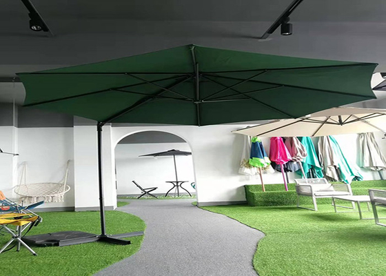2.7m Waterproof Outdoor Hanging Roman Umbrella Simple Open