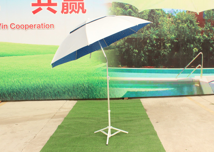 Silver Sun Beach Umbrella Blue Water Drop Outdoor Silver Sun Beach Umbrella Blue Water Drop Outdoor Anti Uv
