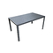 Outdoor Plastic Wood Slat Coffee Leisure Table 6 - 8 Person 150 X 90cm