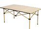 Outdoor Furniture Camping Collapsible Picnic Roll Up Table Portable Folding Table