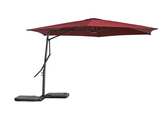 180g Polyester Cafe Garden Outdoor Patio Umbrella Adjustable Sun Shade Umbrella