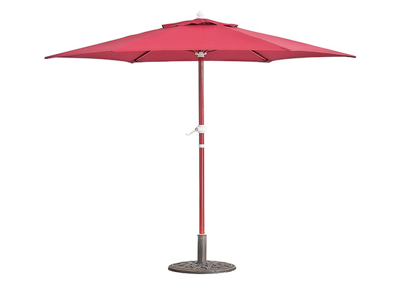 Outdoor Garden Sun Parasol Waterproof 140g Polyester