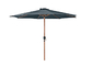 Steel Polyester Outdoor Sun Parasol , Large Waterproof Garden Umbrellas