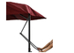 2.5M Steel Wrench Outdoor Hanging Umbrella Offset Hanging Patio Umbrella