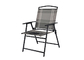 Steel Foldable Textilene Garden Chairs Powder Coating Color