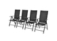 Multicolor Steel Outdoor Foldable Chair Textilene Zero Gravity Chair