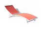 Customized Textilene Reclining Lounger Outdoor Swimming Pool Furniture