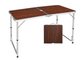 Height Adjustable Polywood Garden Table Aluminum Patio Dining Table