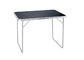 MDF Plate Aluminum Polywood Garden Table With Fire Resistant