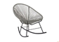 BSCI Approved Outdoor Rattan Rocking Chair Fire Resistant For Bistro