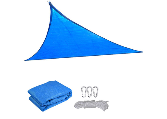 180G Polyester Garden Wind Screen Waterproof Triangle Sun Shade Sail