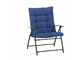 Multicolor Outdoor Padded Chair , Adjustable Height Camp Chair