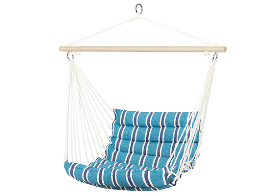 Swing Outdoor Patio Rainbow Hammock Chair With 5CM Thick Cotton