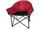 PE Coated Folding Indoor Padded Chair 600D Polyester