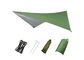No Splintering Garden Wind Screen Polyester Triangle Awning Waterproof
