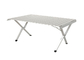Plywood Aluminum Patio Dining Table With Powder Coated Frame