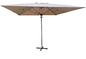 4x4M Aluminum Outdoor Parasol UV Protection For Leisure Hotel