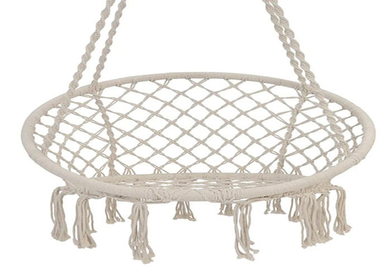 Custom Cotton Hammock With Net Outdoor Garden Patio Swing Hanging Chair