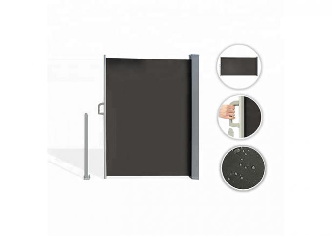 1M6 Outdoor Patio Wind Screens Retractable Automatic Roll Back Function
